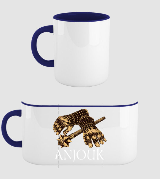  minta sötétkék pólón